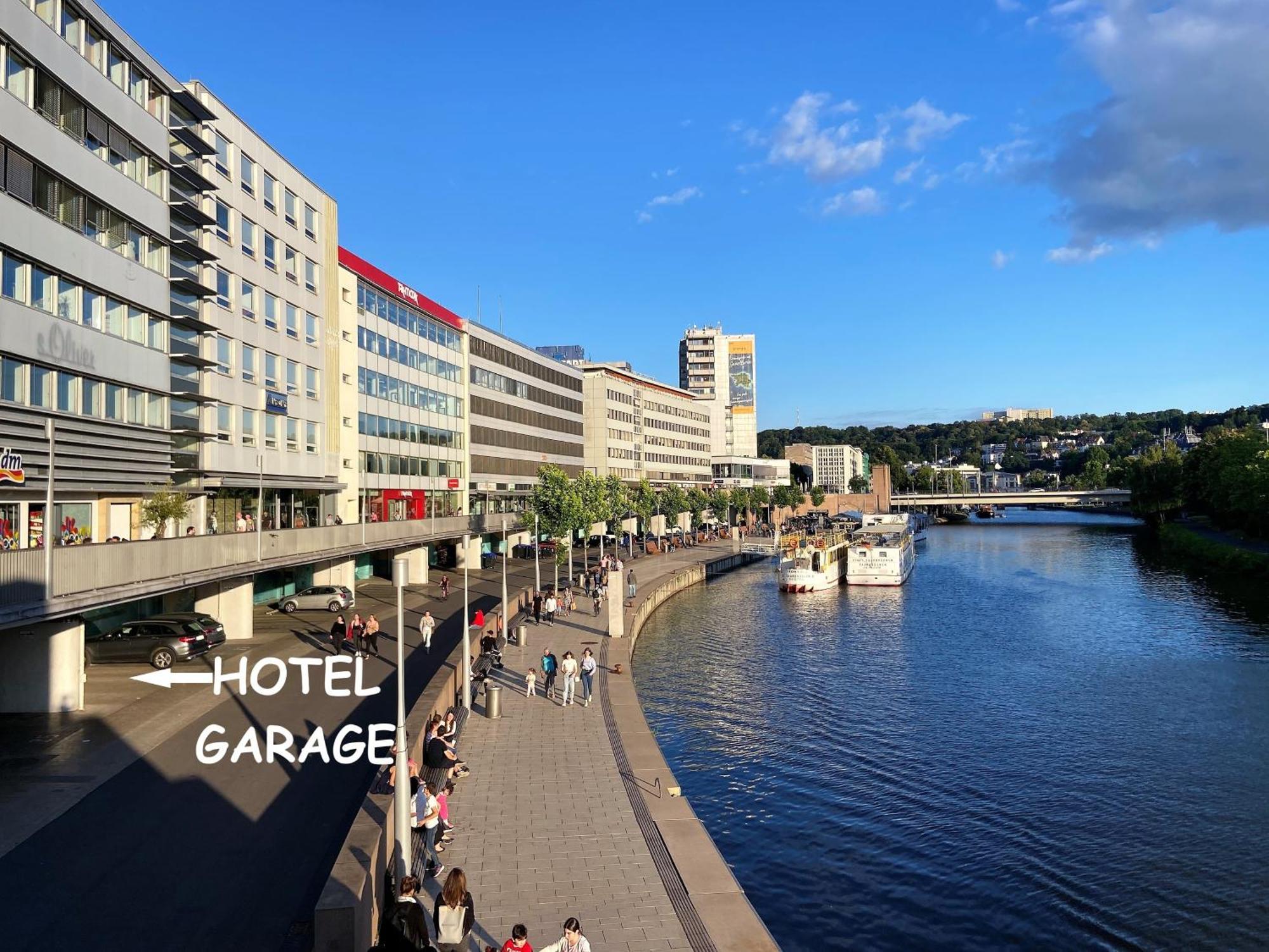 Hotel Stadt Hamburg Am Fluss Saarbrücken Zewnętrze zdjęcie